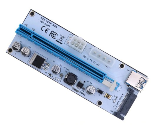 Riser 008S GOLD Новейшая модель! USB 3.0 PCI-E