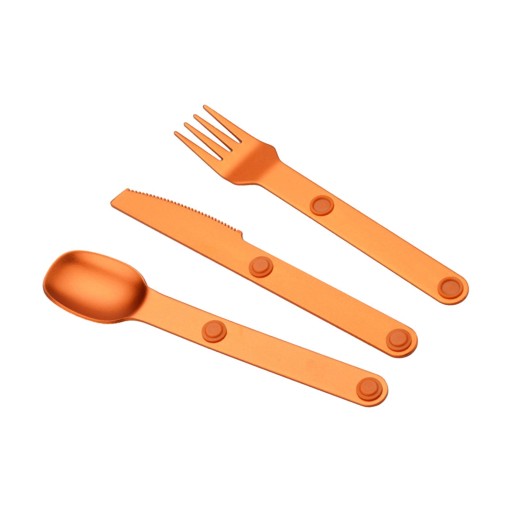 Набор столовых приборов для кемпинга, нож Spork, набор Spork, портативный, металлический, многоразовый