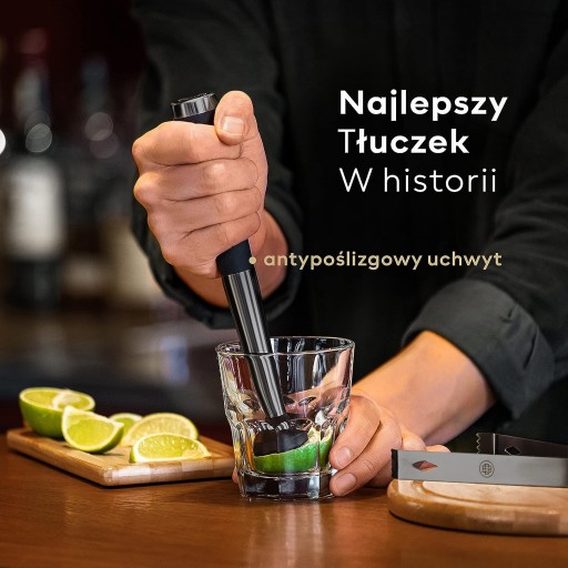 Professional BarDeluxe Bartender Set - Шейкер, 12 элементов