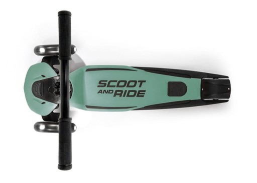 SCOOTANDRIDE ZESTAW Forest HULAJNOGA Składana + KASK z LED S do M 5L+