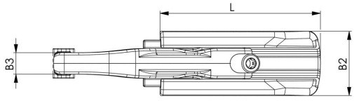 Зажим регулируемый 7600-30 M16x18 AMF
