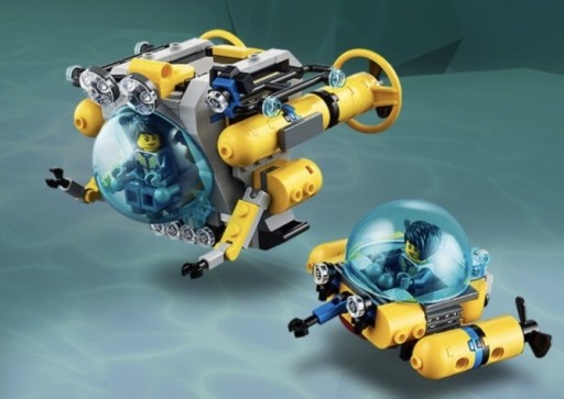 LEGO CREATORS ПОИСК СОКРОВИЩ КОРАБЛЬ ГЛУБОКОГО МОРЯ
