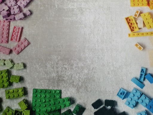 ЦИФРОВОЙ цветной ковер с кубиками 160х230 для игры с кубиками Lego duplo cobi