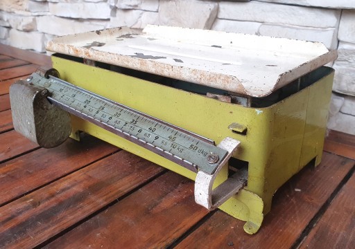 Старые весы-ползунки ПРЛ 10кг антик.