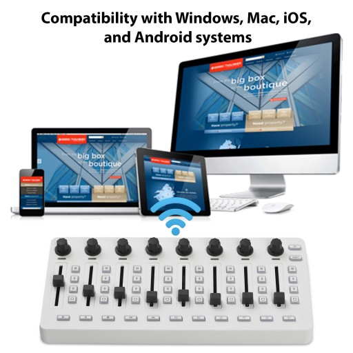MIDI-контроллер Микшерный MIDI-консоль с 43