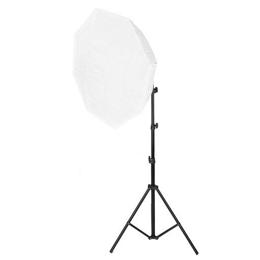 2x Lampa studyjna softbox PÓŁKULISTY żarówka 170W