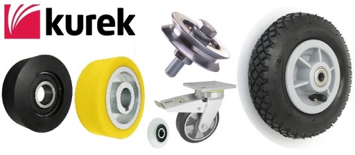 Rolka jezdna na linkę fi 58 linka: fi 6mm M10