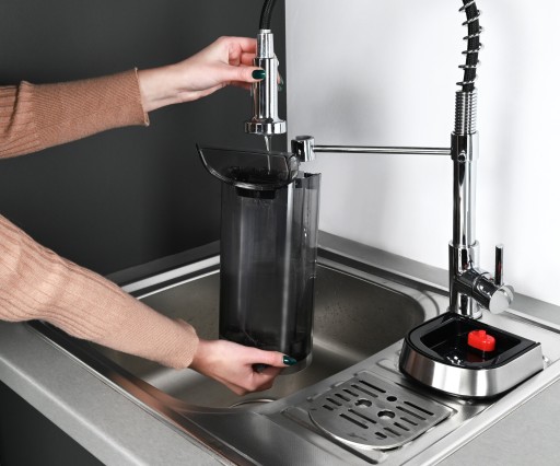 Кофемашина Yoer INOX с напорным фильтром 1,2 л 20 бар 1450 Вт + БАРОМЕТР