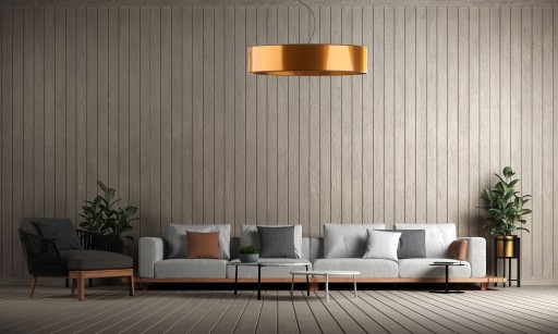 Lampa wisząca żyrandol zwis sufitowa LED E27 ABAŻUR MIRROR BLUES 100cm
