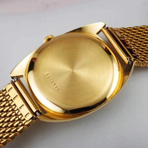 ZENITH kaliber 2542 zegarek męski VINTAGE lite ZŁOTO 18K / 750 1973