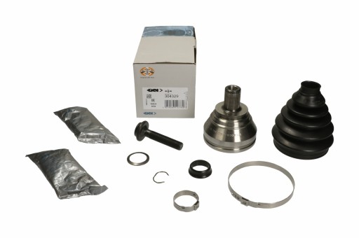 Комплект приводных шарниров LÖBRO 304329 1K0498099B