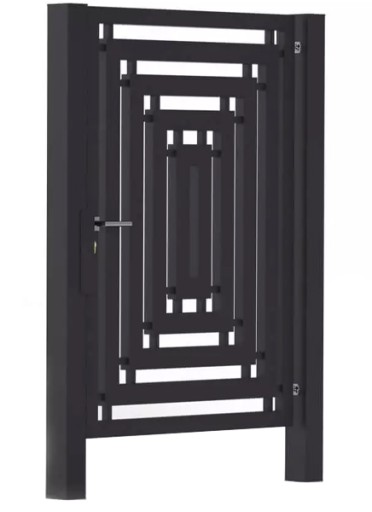 Brama Wjazdowa Dwuskrzydłowa FREESTYLE BR1422 Ocynk + RAL 120x400 cm