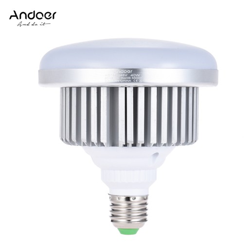 Żarówka energooszczędna Andoer E27 40W 5500K białe