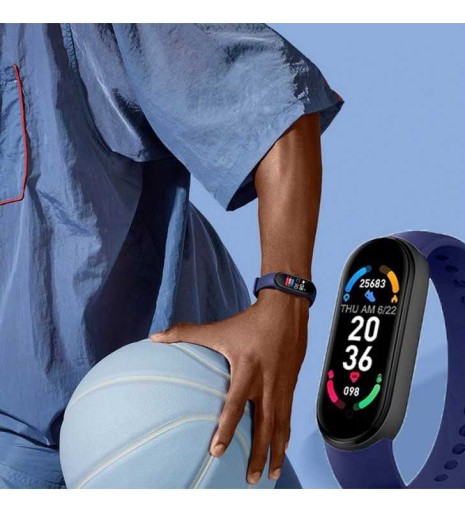 ШАГОМЕТР SMARTBAND M6 СПОРТИВНЫЙ РЕСПУБЛЬ ПУЛЬС SMS