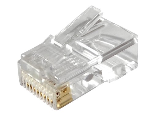 Wtyk RJ50/10P10C UTP na kabel okrągły linka AWG24-27 10szt