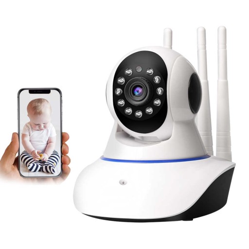 ПАНОРАМНАЯ IP-КАМЕРА WiFi HD 720p МОНИТОРИНГ 2