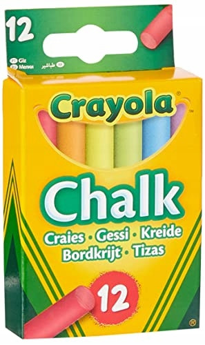 НАБОР НЕОНОВЫХ МЕЛОВ Цвета БЕЗПЫЛЫЕ МЕЛКИ Crayola ДЛЯ ДЕТЕЙ