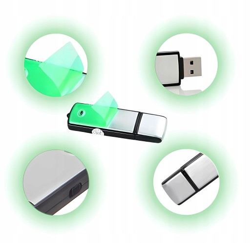 МИНИ-ШПИОНСКИЙ ДИКТОФОН С ОШИБКОЙ, ДИСКРЕТНЫЙ USB-РЕКОРДЕР, 32 ГБ