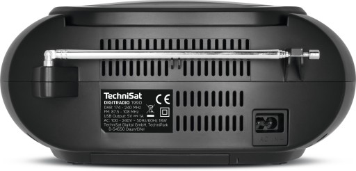 Цифровое радио DAB+, FM Digiradio 1990 TechniSat