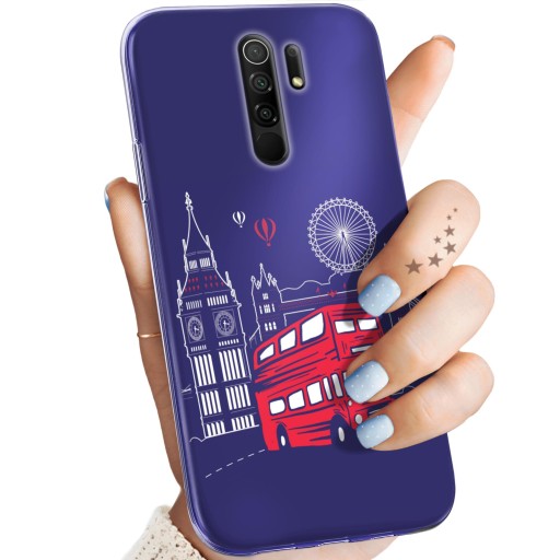 ETUI DO XIAOMI REDMI 9 WZORY TRAVEL PODRÓŻ PRZYGODA OBUDOWA POKROWIEC CASE