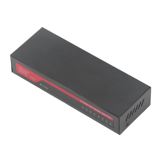 КОММУТАТОР POE ГИГАБИТНЫЙ 8 ПОРТОВ 10/100/1000 МБ/С 8XRJ45