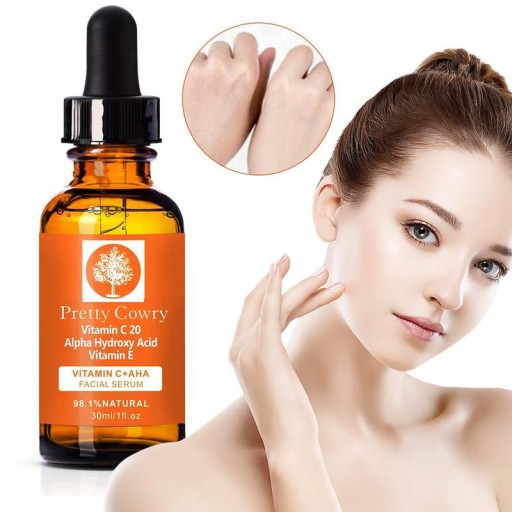30 мл Натуральная гиалуроновая сыворотка для лица Pretty Cowry