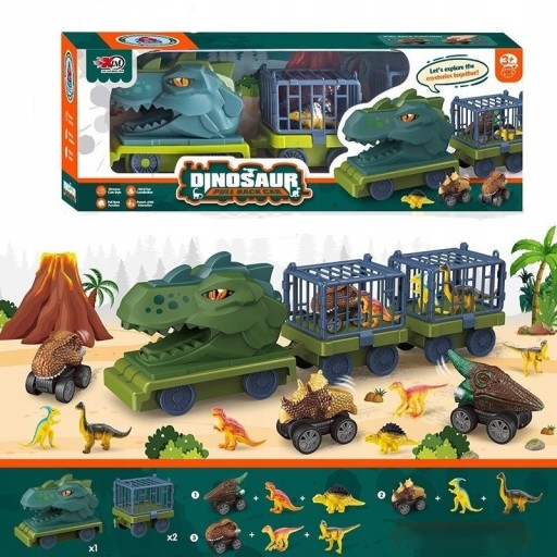Игрушки Динозавры Транспорт Грузовики