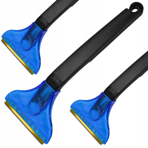 SKROBACZKA DO SZYB LODU ŚNIEGU MOSIĘŻNA SKROBAK METALOWY DŁUGA 28,5CM MOCNA
