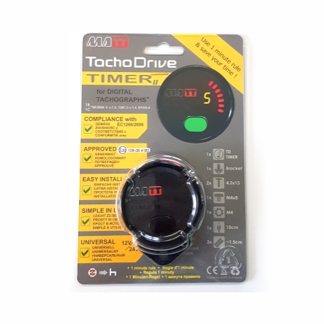 Секундомер Tacho Drive ТАЙМЕР D Правило 1 минуты МЭТТ