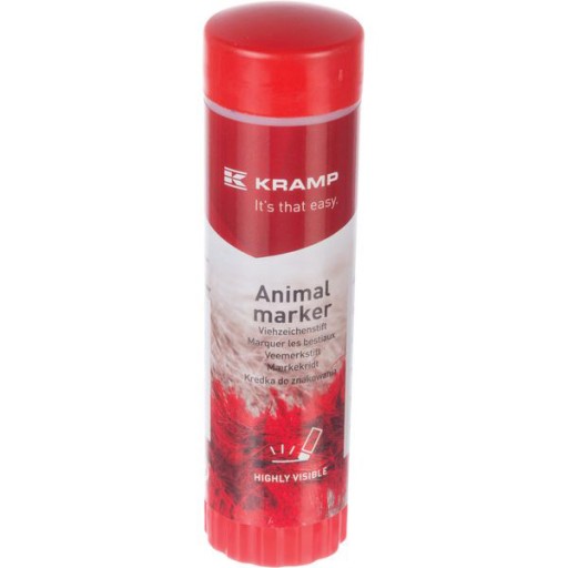 Kredka do znakowania zwierząt czerwona Kramp 60 ml