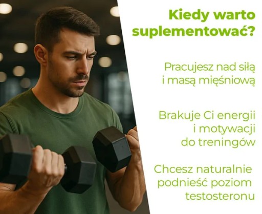 DAA - Kwas D asparaginowy tabletki - Suplement Booster testosteronu libido
