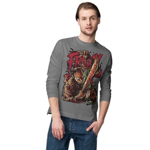 Longsleeve Horror/Rock Fri 13