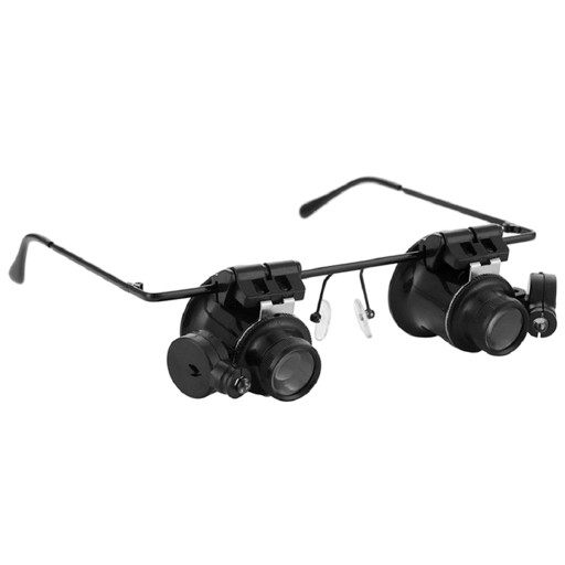 20X Magnifying Glasses Head Loupe with LED Light
