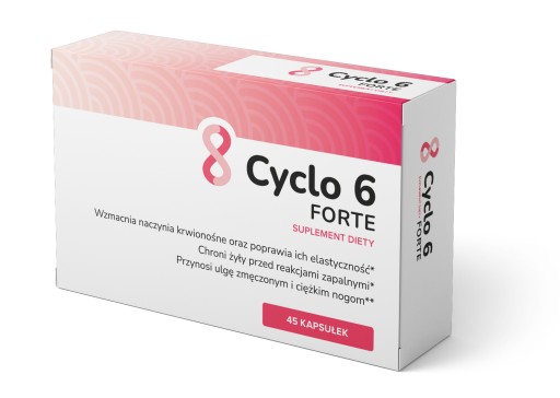 3x Cyclo 6 Forte - ruszczyk na krążenie w nogach PROTON LABS