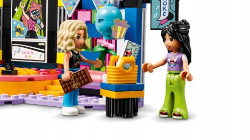 КАРАОКЕ-ВЕЧЕРИНКА LEGO FRIENDS, ВРАЩАЮЩАЯСЯ СЦЕНА ПОЮ, ШАРЫ И ХИТ ГЕККОНОВ
