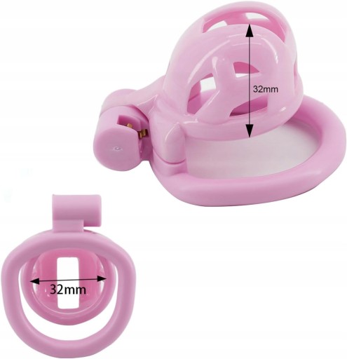 BABY COBRA MAŁY RÓZOWY PAS CNOTY CHASTITY XXS