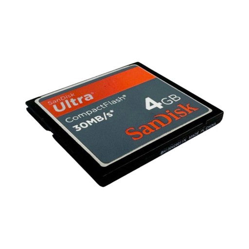 Карта памяти SanDisk CompactFlash 30 МБ и 4 ГБ Ultra