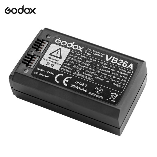 Godox VB26 литий-ионный аккумулятор постоянного тока 7,2 В 2600 мА
