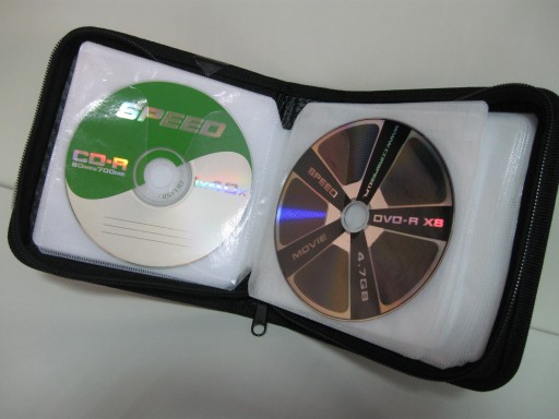 КЕЙС ДЛЯ 48 CD DVD ТЕМНО-СИНИЙ НЕЙЛОН