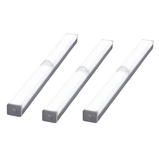 3 шт. USB-датчик движения, светодиодный светильник для шкафа, индий
