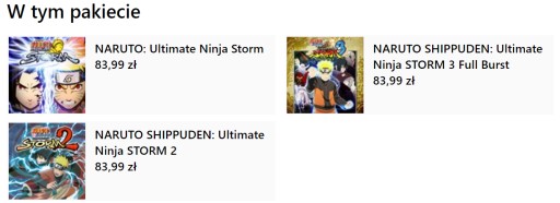 NARUTO SHIPPUDEN ULTIMATE STORM TRILOGY XBOX КЛЮЧ