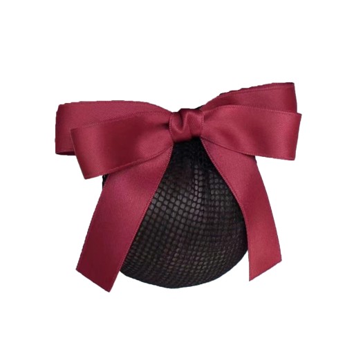 Kobiety Siatka do włosów Temperament Jednolity kolor Bow-knot OL Fishnet
