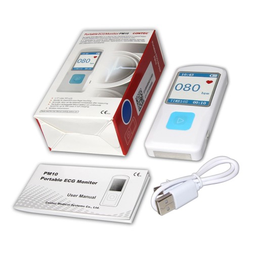 Портативный ЭКГ-ЭКГ-аппарат CONTEC PM10