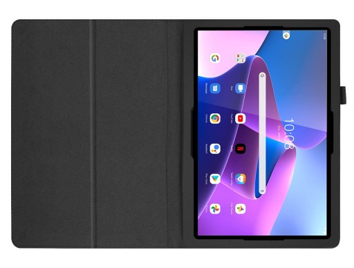 ТОНКИЙ ЗАЩИТНЫЙ ЧЕХОЛ ДЛЯ LENOVO TAB M10 PLUS 10.6 GEN 3 2022, ЧЕРНЫЙ TB128XU