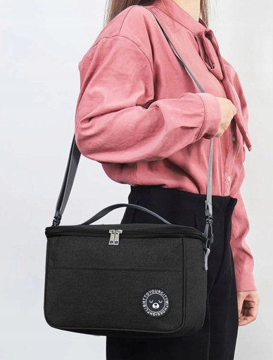 Большая термоизоляционная сумка LUNCH BOX для завтрака на пикнике