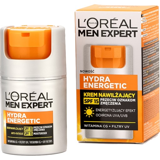 Набор Loreal Men Expert: увлажняющий крем с SPF 15, очищающий гель для лица.