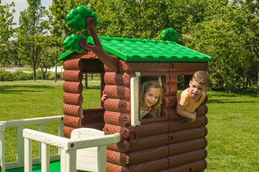 САДОВЫЙ ДОМ НА Дереве для детей с террасой FEBER House on The Tree