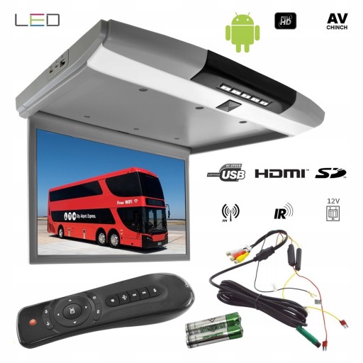 19-дюймовый потолочный монитор FHD Bluetooth Android WIFI