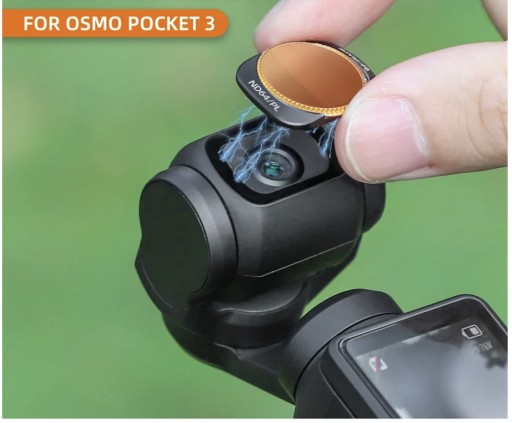 Фильтр поляризации серого ND32-PL ND/PL для DJI Osmo Pocket 3 Case