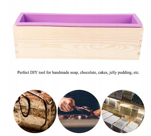 СИЛИКОНОВАЯ МОЛ ДЛЯ МЫЛЬНЫХ ВОСКОВЫХ СВЕЧ 900МЛ DIY